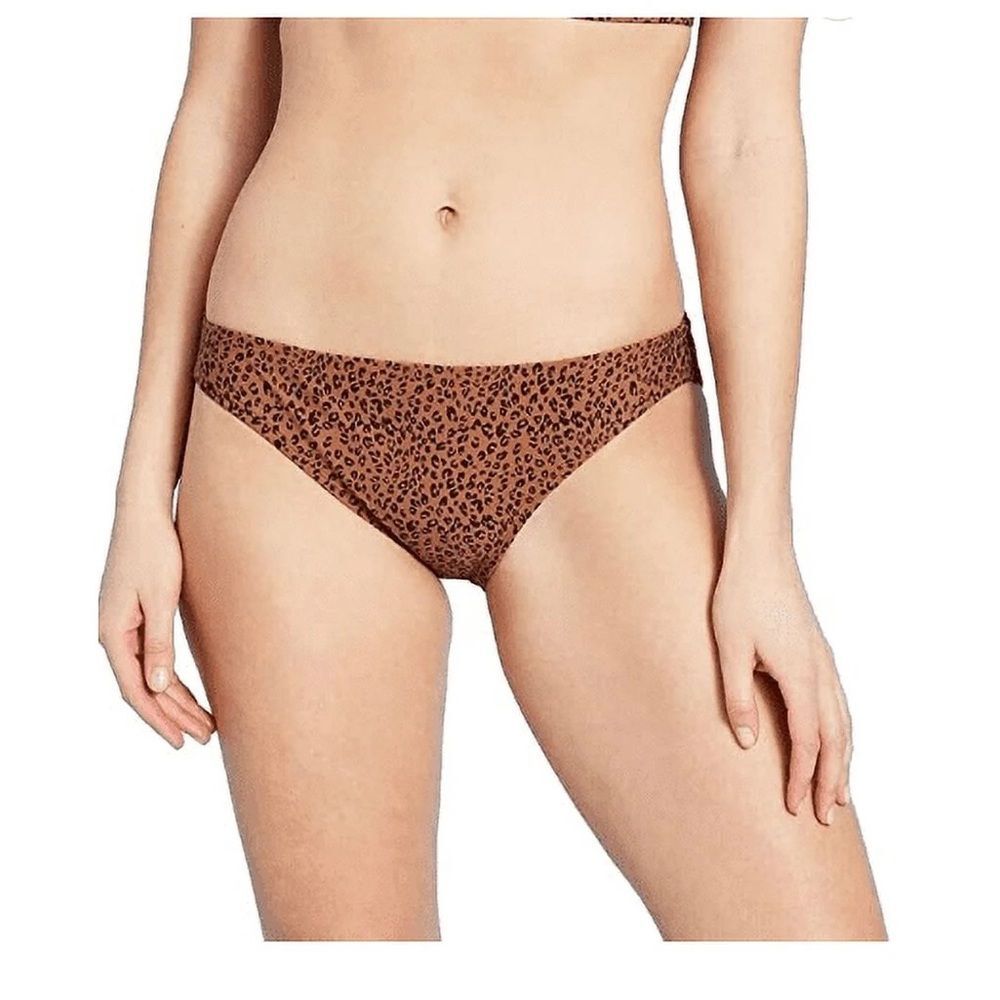 Kona Sol Brown Leopard Bikini Bottom
